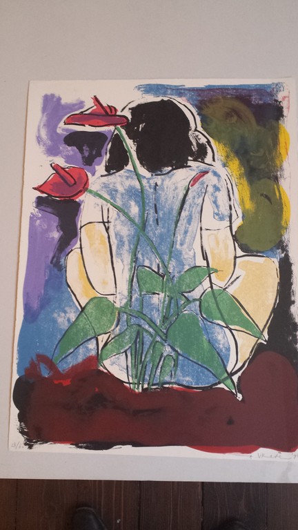 anton Vrede zeefdruk verkocht voor € 50!