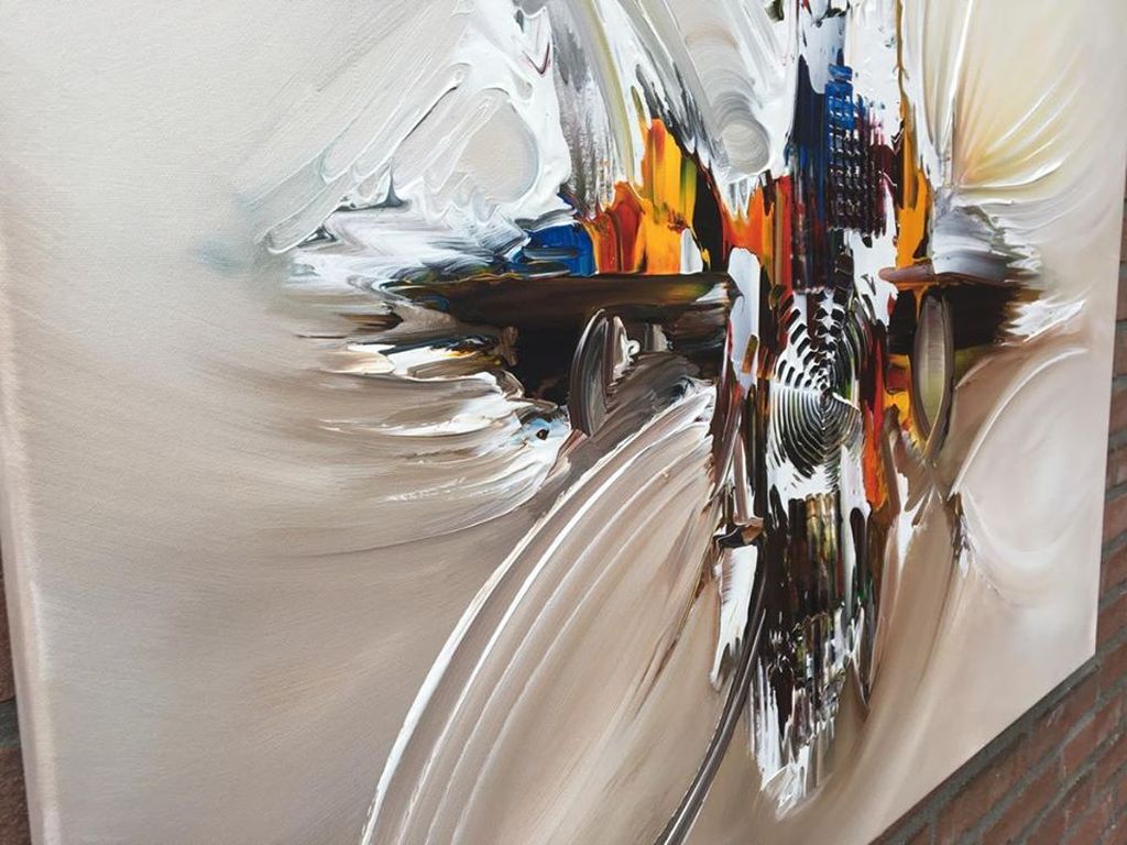 Gena - Abstract - Acrylverf op doek - 2017 kopen? Bied vanaf 150!