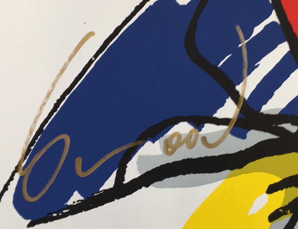 Herman Brood - The Beat Goes On 1 - Originele hand gesigneerde zeefdruk kopen? Bied vanaf 1!