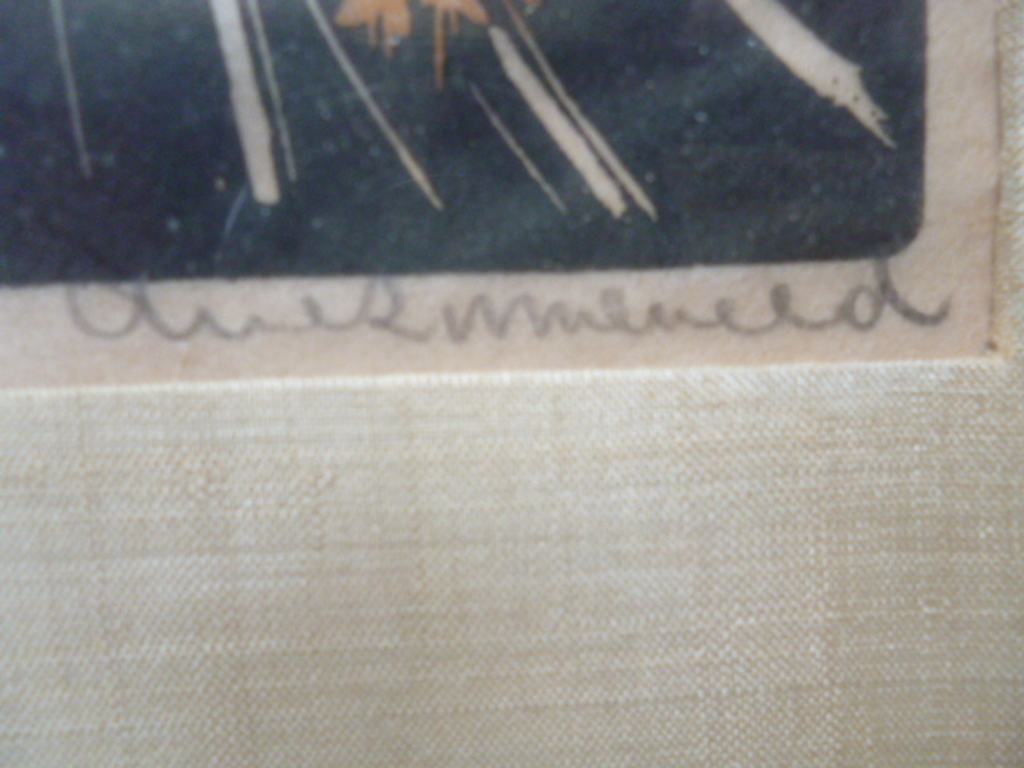 Arie Zonneveld - kleurenhoutsnede - Vuurpijlen kopen? Bied vanaf 100!