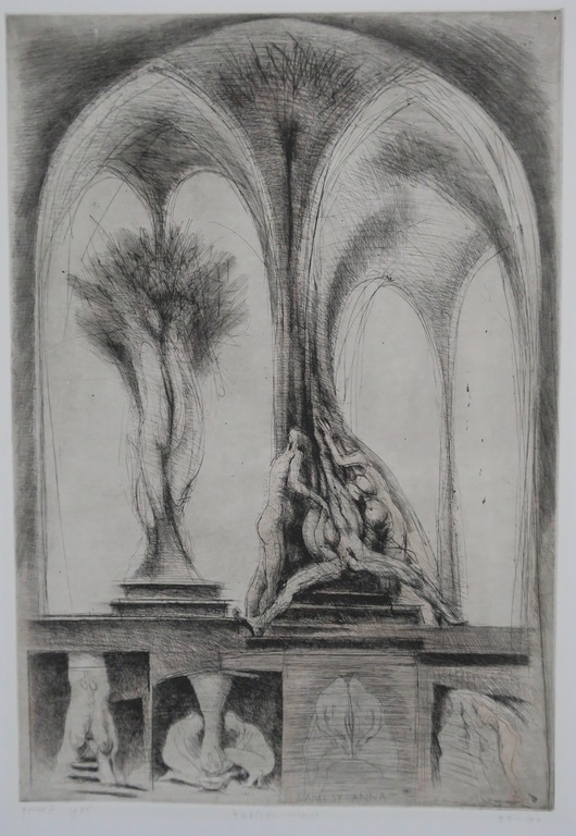 Geurt van Dijk: Ets, Tableau Vivant kopen? Bied vanaf 20!