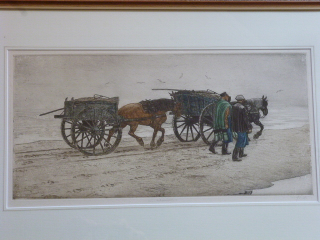 Tjeerd Bottema - kleurenets - Schelpenvisschers kopen? Bied vanaf 125!