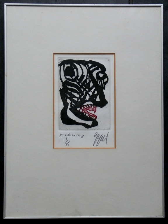 Karel Appel en Pierre Alechinsky - ets - 1978 kopen? Bied vanaf 595!