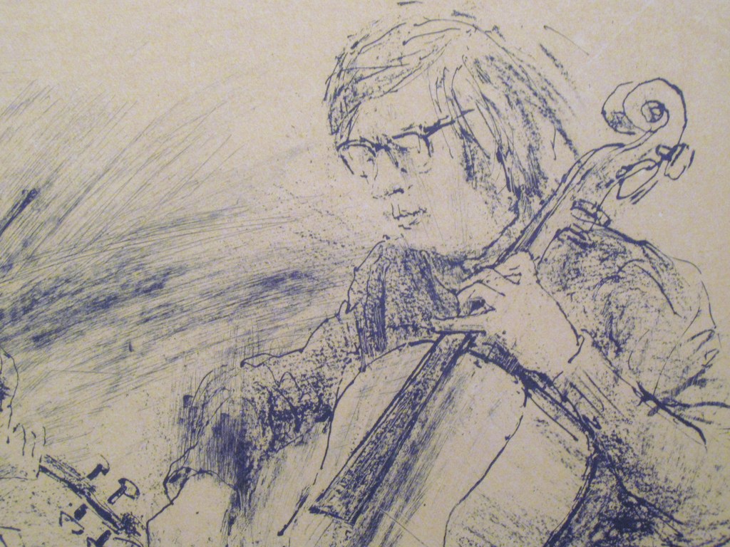 Litho Piet Klaasse - Amati Quartet  31/100 kopen? Bied vanaf 40!