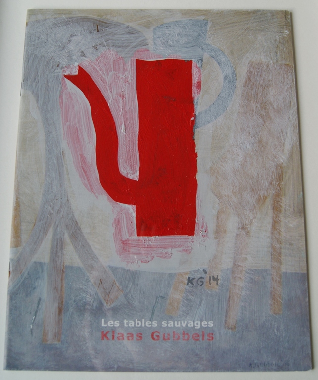 Klaas Gubbels origineel werk op papier 'Rode Kan' - 2014.  kopen? Bied vanaf 475!