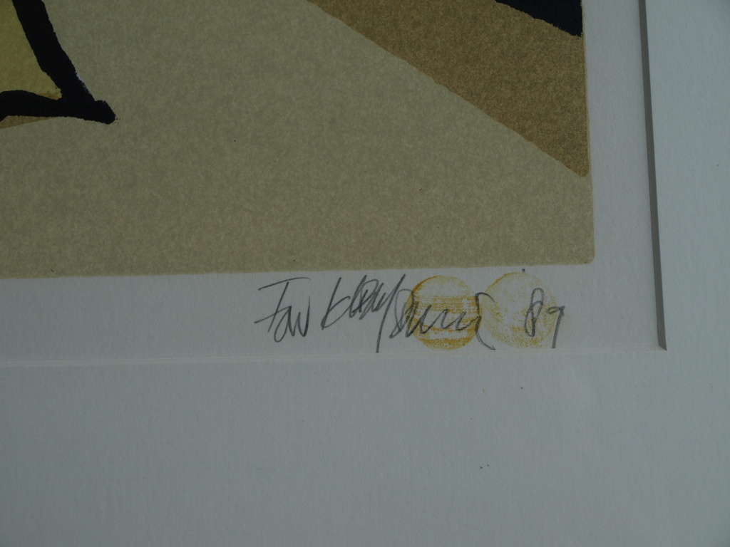 Fon Klement : Hoogdruk boardsnede , Les Fleurs - nr 1/70 - ingelijst - 1989 kopen? Bied vanaf 75!