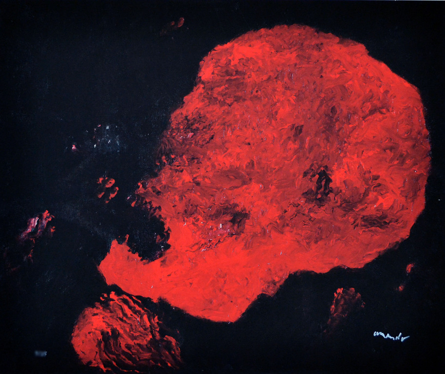 Armando - 'Kopf'- gesigneerd giclee op doek, oplage 25 ex., 2014 kopen? Bied vanaf 1!