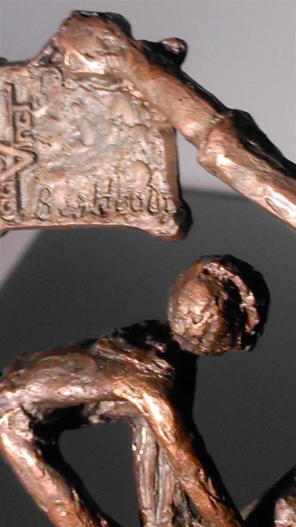 Birgitte van den Houdt sculptuur verbronsd tin kopen? Bied vanaf 5!