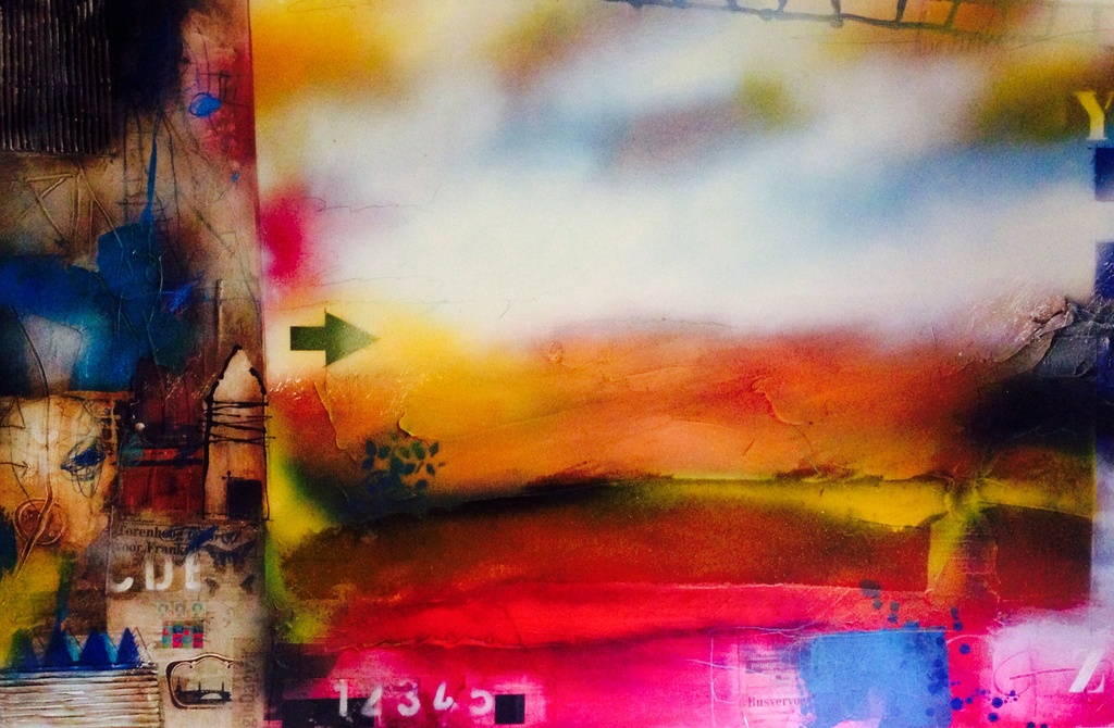 Theo koster , schilderij titel journey verkocht voor € 315!