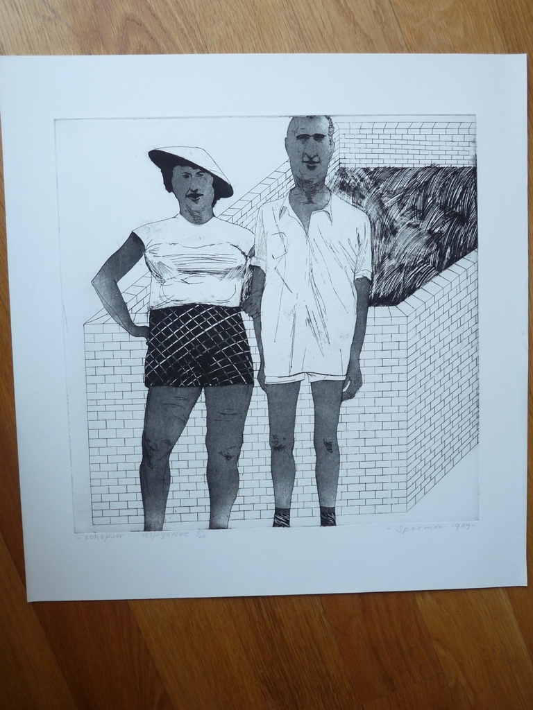KEES SPERMON  ETS/AQUATINT    kopen? Bied vanaf 35!