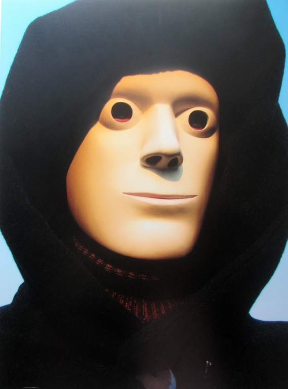 Wouter van Riessen (1967) - Zelfportret met cape - 2006 - oplage 7 verkocht voor € 47!