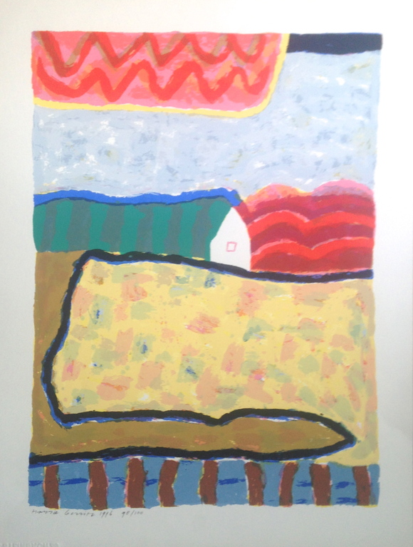 Harry Gerritz. Zeefdruk. Zonder titel. kopen? Bied vanaf 1!