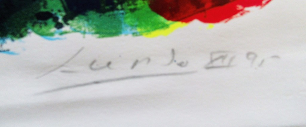 John Lie a Fo  blauwe vogel zeefdruk kopen? Bied vanaf 50!