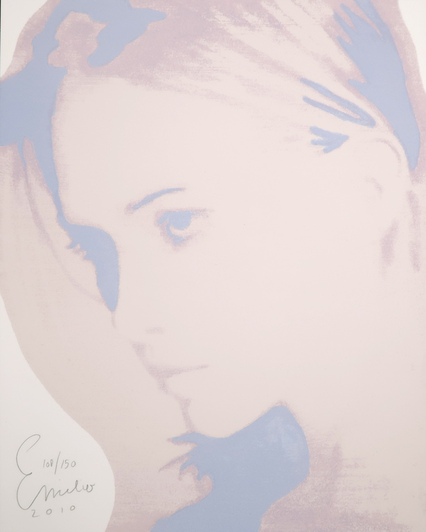 Emilio Kruithof: Zeefdruk, Morning Colors verkocht voor € 160!