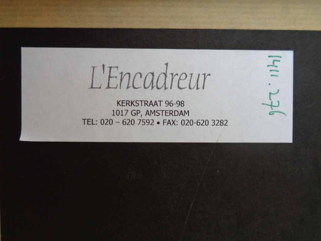 NICO KOSTER ingelijste foto L'Encadreur ATELIER KAREL APPEL 2 kopen? Bied vanaf 99!