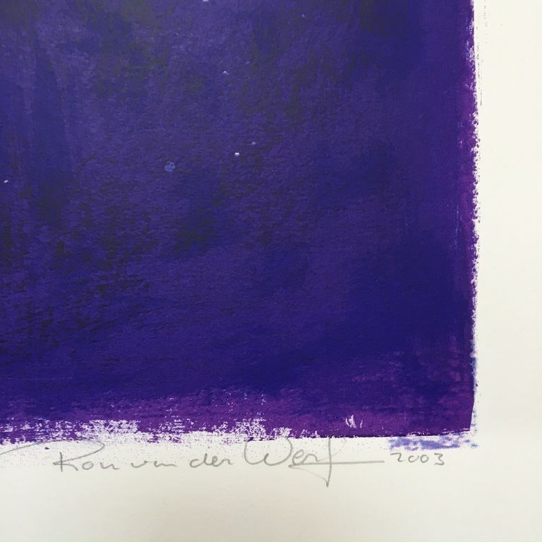 Ron van der Werf zeefdruk 'Mysterie II' kopen? Bied vanaf 50!