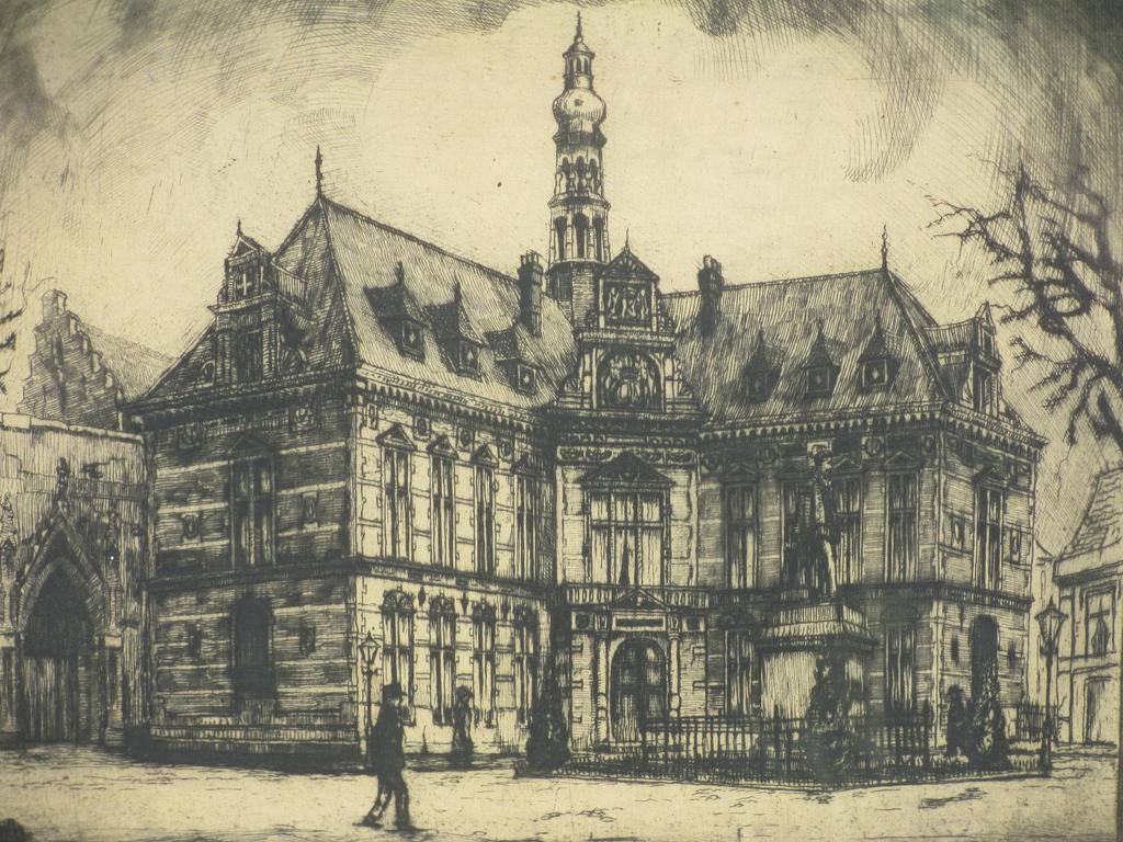 A.W.van Munster,Universiteit Utrecht, Ets kopen? Bied vanaf 40!