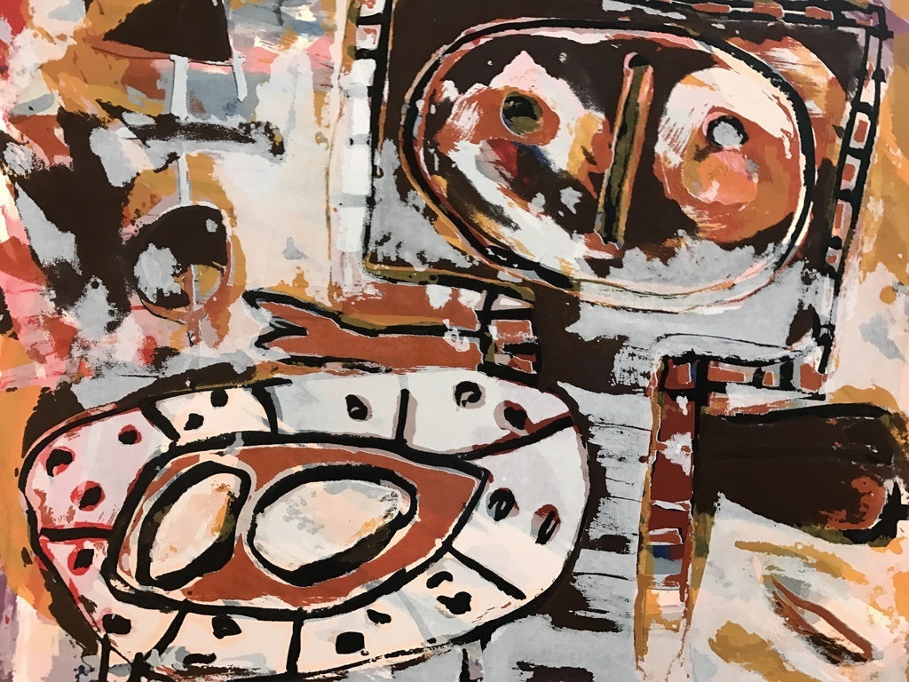 John Lie A Fo   1 originele zeefdruk / Litho gesigneerd 1986 kopen? Bied vanaf 1!