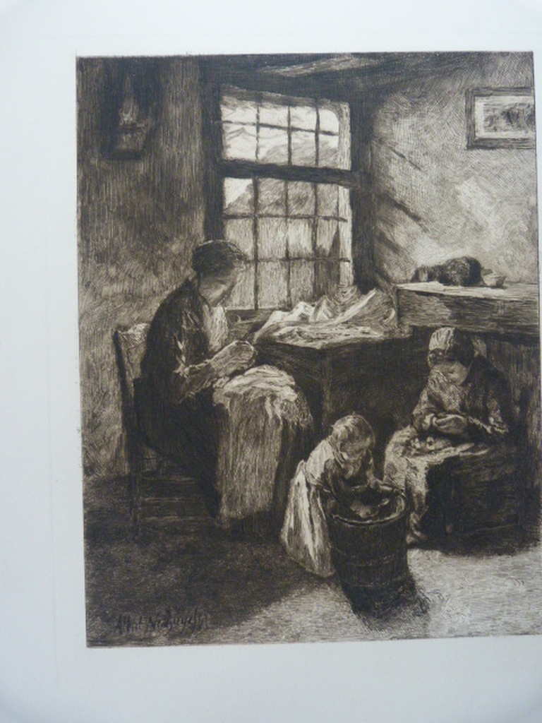 Albert Neuhuys  -  ets  en nog twee etsen. kopen? Bied vanaf 1!