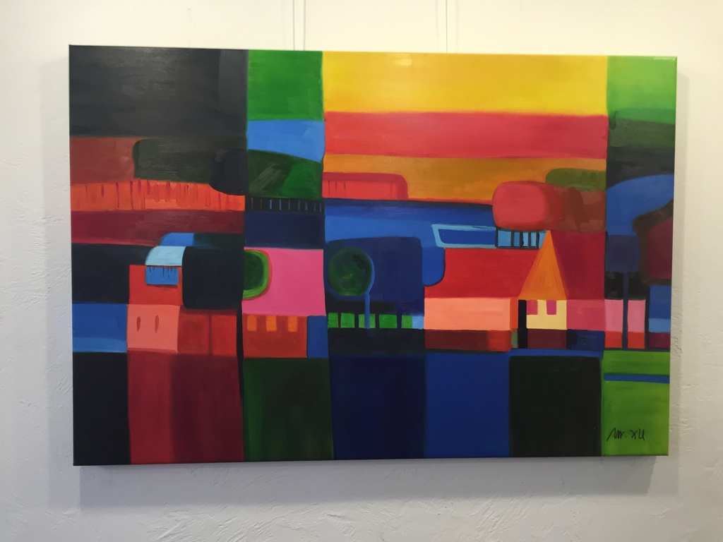 MR XU   op 3 D Doek gesigneerd. kopen? Bied vanaf 99!