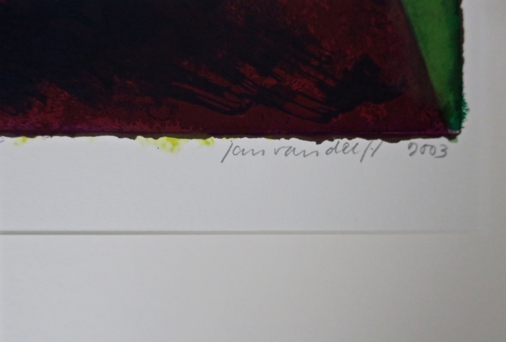 Jan van Delft: Zeefdruk, Morning glory II kopen? Bied vanaf 1!