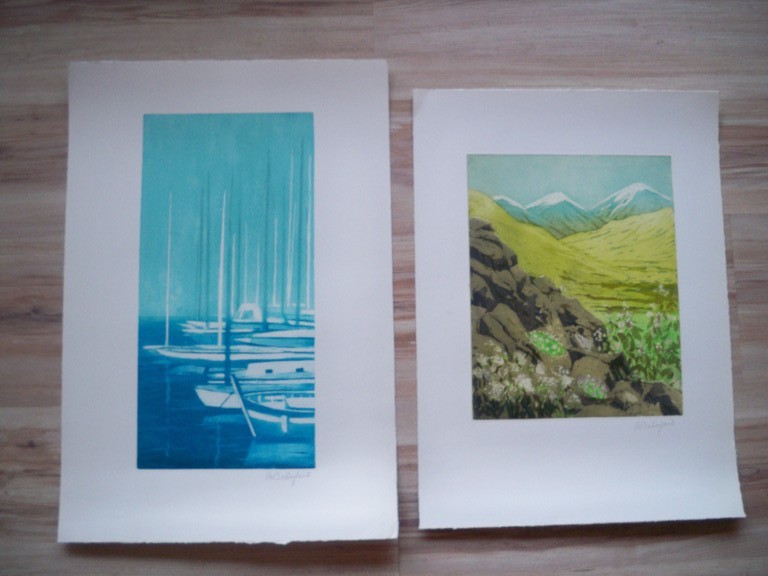 Willy Belinfante - Blue Marine / Montagne - Kleurenets kopen? Bied vanaf 1!