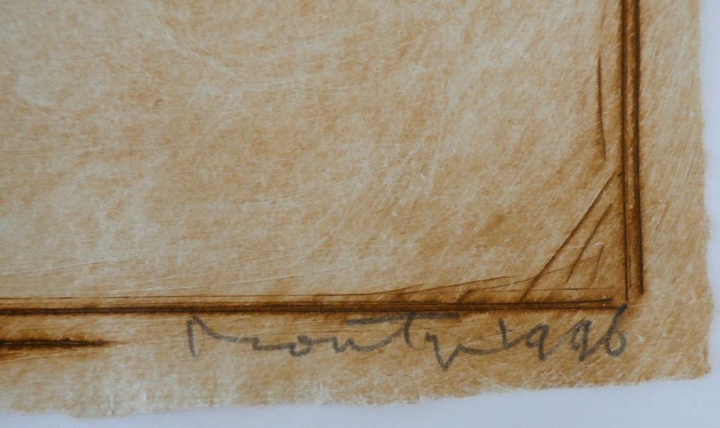 Jan Montyn - ets: Landscape Cambodia - 1996 kopen? Bied vanaf 100!