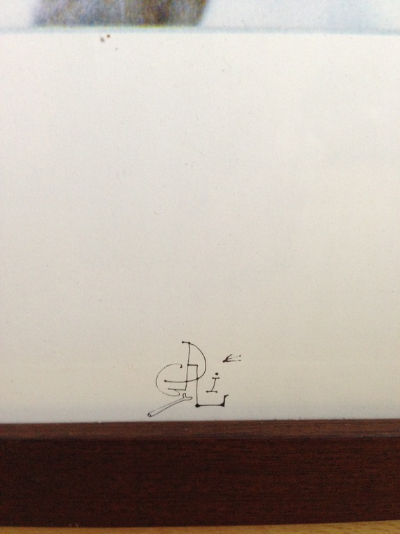 DALI - Heel originele Litho/Affiche - zeldzaam kopen? Bied vanaf 1!