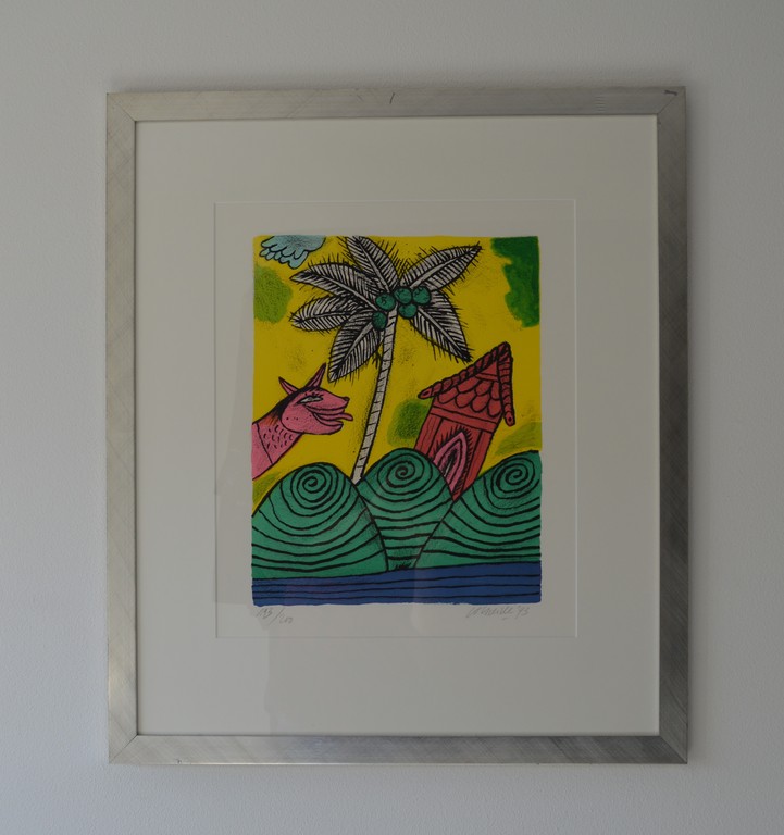 Corneille: Zeefdruk - Mémoire de Bali C - 1993 kopen? Bied vanaf 150!