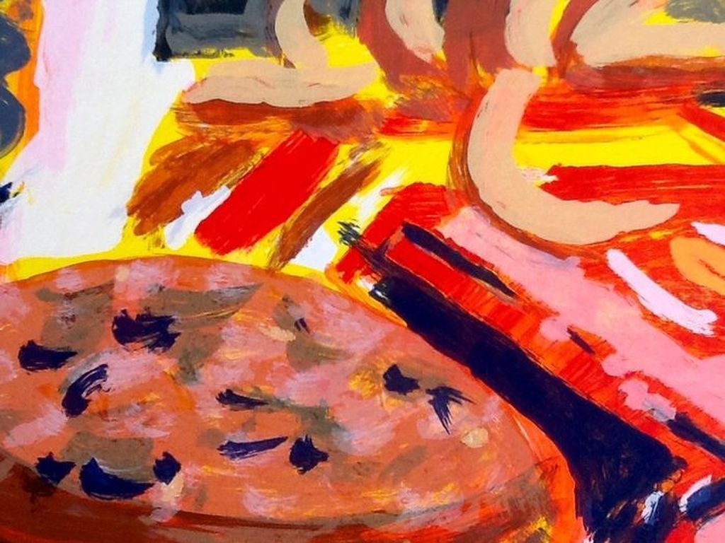 Peter Klashorst,zeefdruk, Big Mac, gesigneerd kopen? Bied vanaf 65!