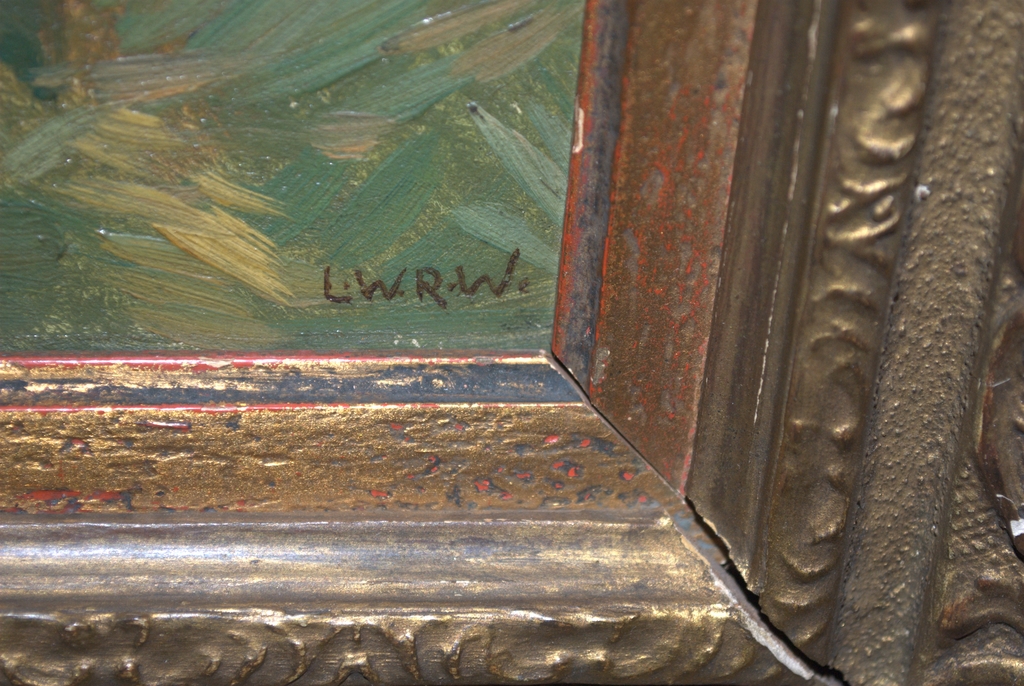 Waterlandschap - olieverf op paneel, gesigneerd  kopen? Bied vanaf 250!