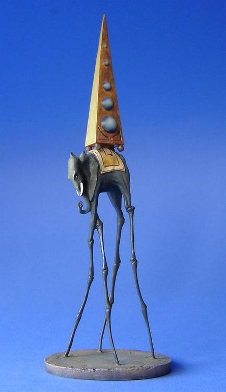 SALVADOR DALI, 3D-sculpture: Elephant (Olifant) kopen? Bied vanaf 1!