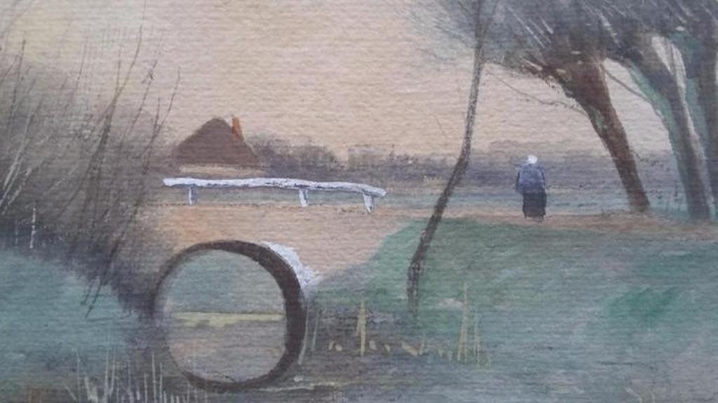 J.H. Doeleman (1848-1913) - Aquarel - gesigneerd kopen? Bied vanaf 75!