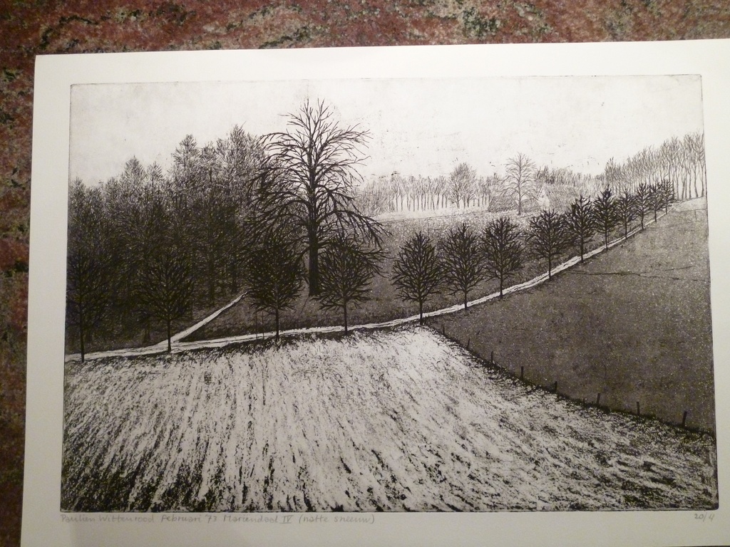 Mariëndaal IV (natte sneeuw) verkocht voor € 35!