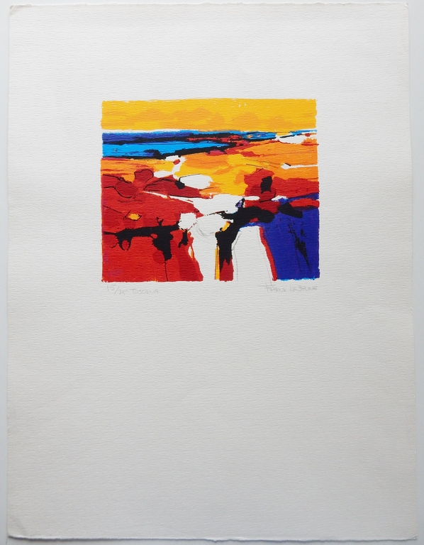 Frank Lejeune (1952) - zeefdruk Toscana - oplage 25 kopen? Bied vanaf 50!