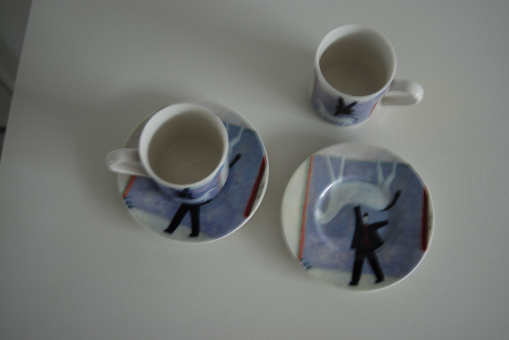 Annora Spence, set van twee kop en schotels.  kopen? Bied vanaf 1!