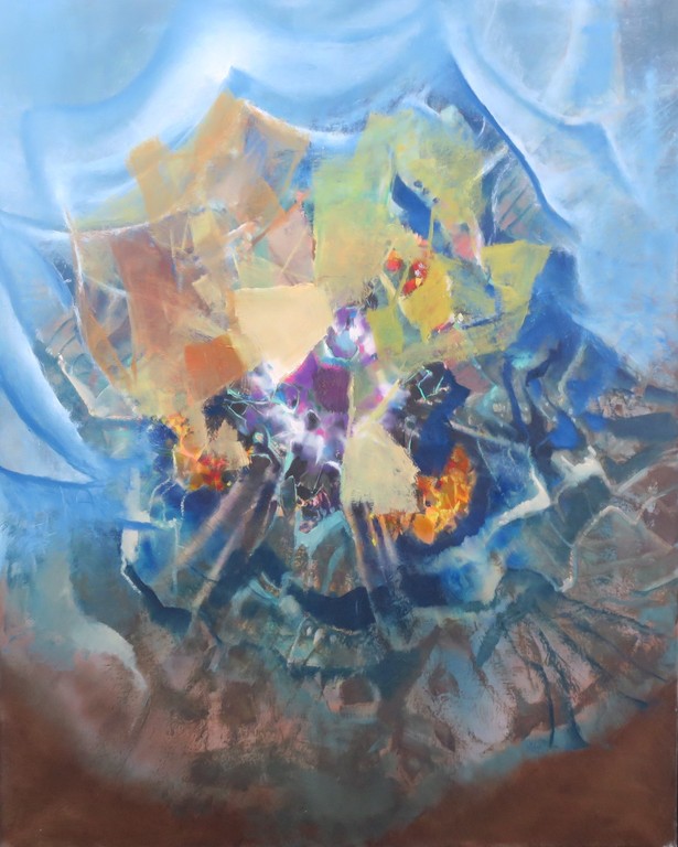 Lambertus de Jong: Olieverf op doek, Zonder titel (groot) kopen? Bied vanaf 80!