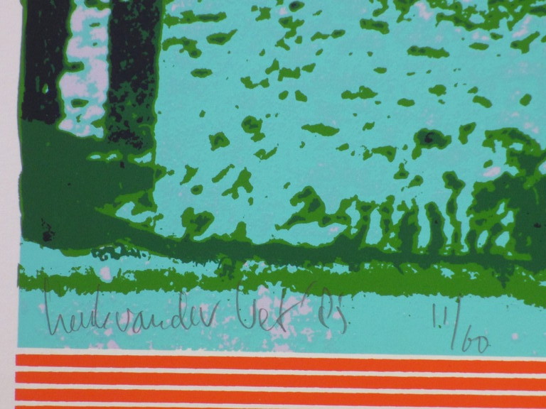 Henk van der Vet, Anthony Fokker. Zeefdruk kopen? Bied vanaf 45!