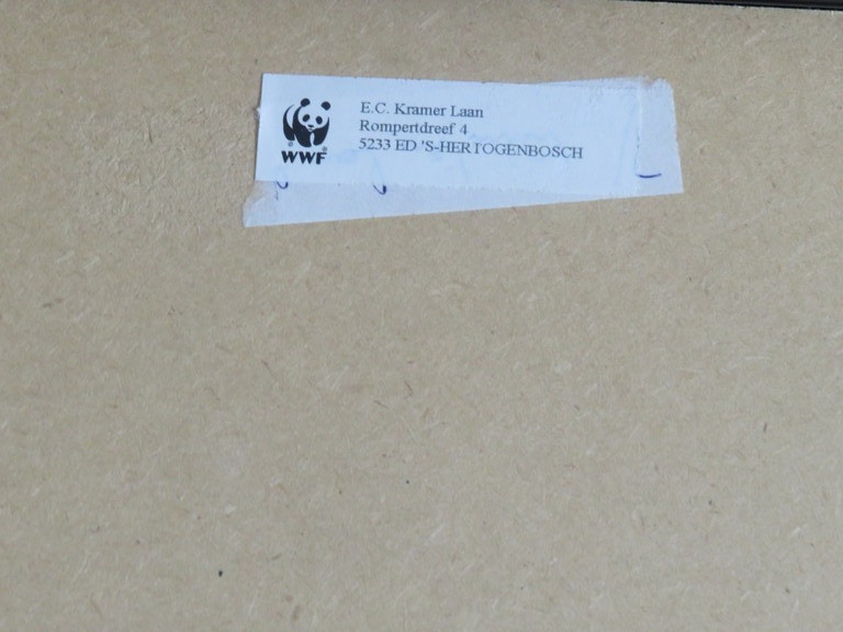 Elly Kramer - Olieverf op papier - Landschap kopen? Bied vanaf 1!