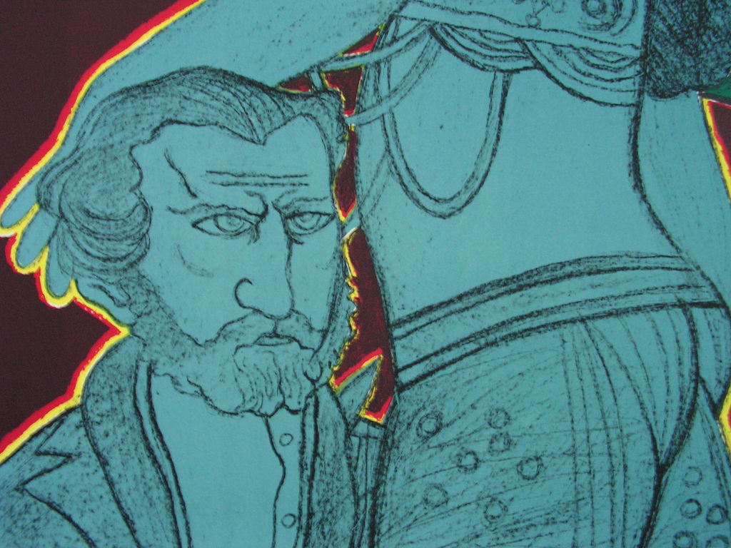 Corneille - zeefdruk - Aïda, hommage á Guiseppe Verdi - 1986 E/A exemplaar kopen? Bied vanaf 175!