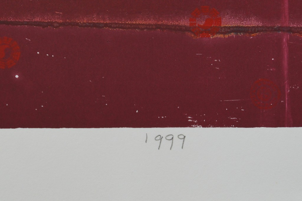 Hedwige Jacobs - gesigneerde zeefdruk monoprint - 1999 kopen? Bied vanaf 10!