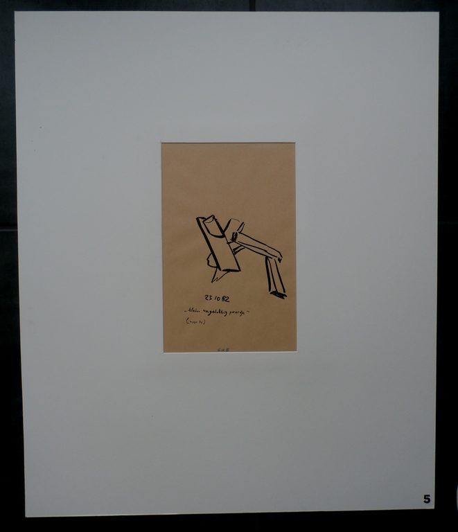 Onbekende kunstenaar - Inkttekening:  kopen? Bied vanaf 1!