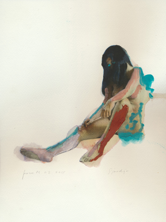 Martin Sjardijn, mixed media Mari 1, 4 and 5 kopen? Bied vanaf 50!