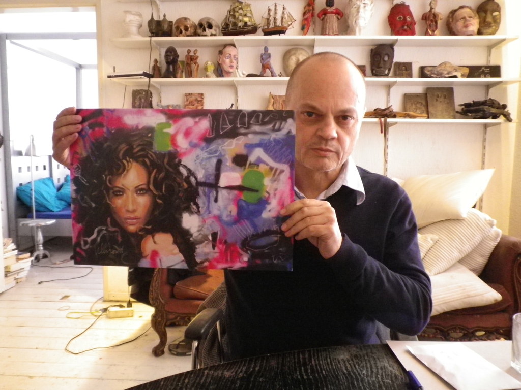 Peter Klashorst - Disco Queens III - Gesigneerde Digitale Offset kopen? Bied vanaf 1!