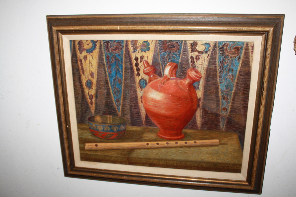 AA van HOYTEMA - POINTILISME 1916 - OLIEVERF KAN kopen? Bied vanaf 165!