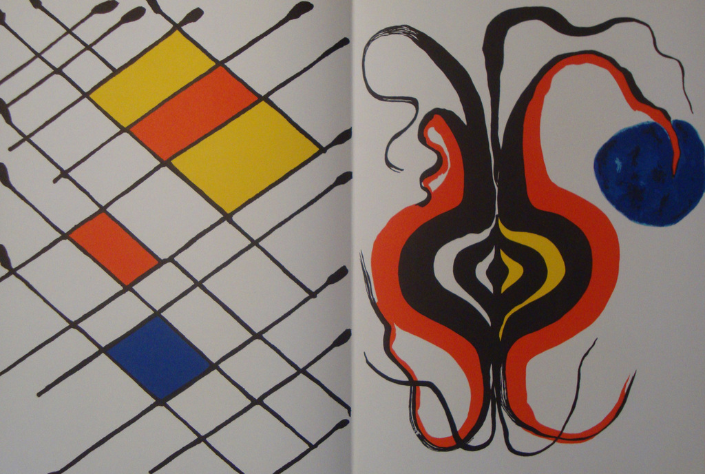 Alexander Calder: 2 originele litho's kopen? Bied vanaf 1!