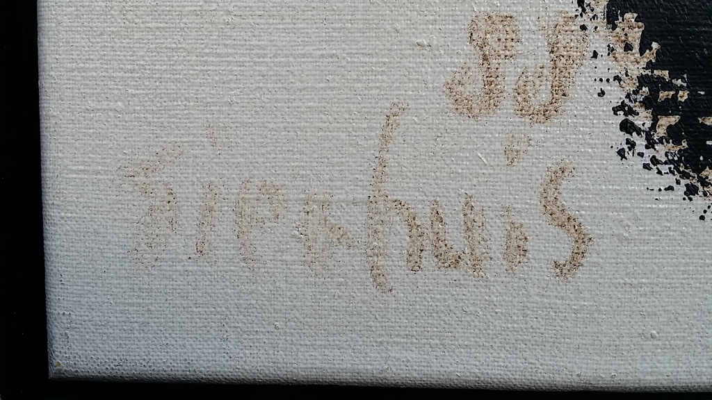 Jan Sierhuis - olieverf op doek TANGO kopen? Bied vanaf 1250!