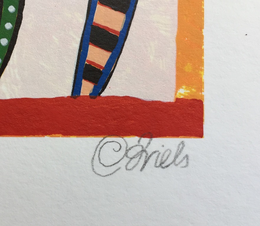 Clemens Briels - Hand gesigneerde zeefdruk kopen? Bied vanaf 1!