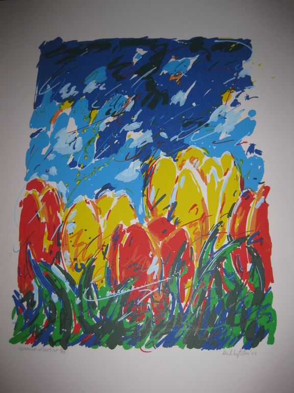 Grafiek van Henk Hofstra - Tulpen e.a. 6/10 kopen? Bied vanaf 35!