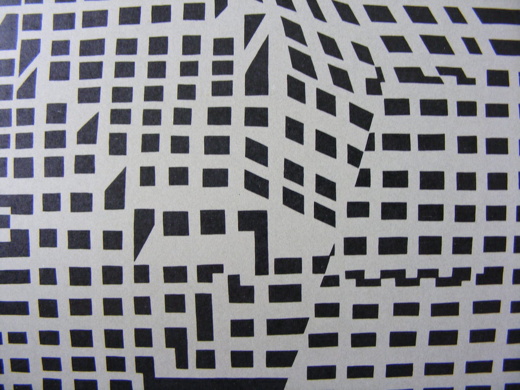 Victor Vasarely, zwart-wit lithografie, 1973 kopen? Bied vanaf 55!